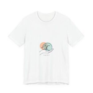 Minimal One-Line Cat Tee | pet outline design, minimal pet art